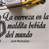 Los vinilos decorativos más divertidos para tu bar, cafetería o cervecería.