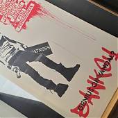 Una espectacular serigrafía de Banksy: GENIO O VÁNDALO