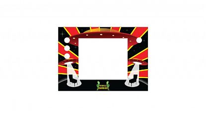 Retrocede en el Tiempo con Nuestro Vinilo Espacial para la Pantalla de tu Pinball 08803-2