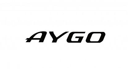  Vinilo Adhesivo Logotipo AYGO - Vinilo de Corte con Acabado Mate - Envíos a Toda España para Personalización de Toyota 09267