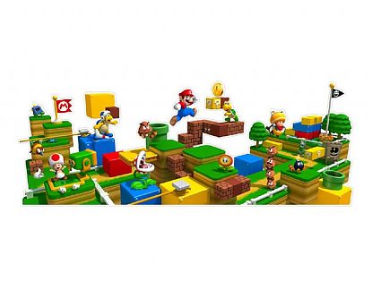  Adhesivo de vinilo El Mundo de Super Mario 3D 02329