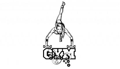  Vinilo adhesivo para la decoración de gimnasios - GYM 08288