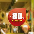  Vinilo adhesivo Oracal para escaparates y vidrios – Rebajas con porcentaje de descuento personalizado e impresión a todo color 06152
