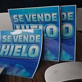¿Por qué una pegatina profesional es clave para promocionar la venta de cubitos de hielo en comercios?