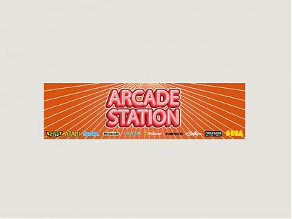  Decoración en vinilo impreso para la marquesina de una BARTOP Arcade Station vinilo para bartop, vinilos para maquina arcade 05648