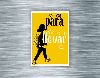  PARA LLEVAR - Cartel impreso sobre vinilo adhesivo para negocios de hostelería 07396