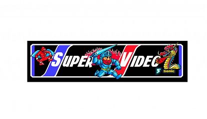  Vinilo adhesivo para marquesina Super Video VideoSonic - Ghosts 'n Goblins | Varios acabados disponibles 010030