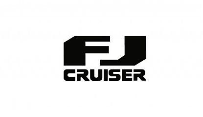  Vinilo Adhesivo Logotipo FJ Cruiser Toyota - Espesor 100µm - Vinilo Removible sin Residuos para Puertas Laterales, Cristales y Luneta Trasera 09263