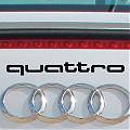  Vinilo adhesivo Audi Quattro coche – compatible con A3 A4 A5, decoración tuning exterior 04243