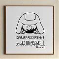  Adhesivos de vinilo para la decoración de interiores La vejez es la pérdida de la curiosidad. (Azorín) 04212