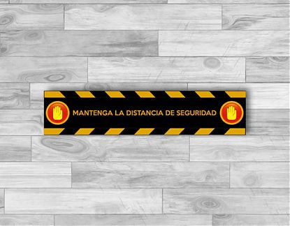  Vinilo distancia seguridad para suelos antideslizante que delimita la distancia para evitar contagios por el CORONAVIRUS 06980