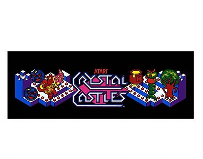 Pegatina Decorativa Arcades Crystal Castles - vinilos recreativa BARTOP ARCADE 03307