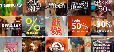 Vinilos adhesivos para escaparates de tiendas