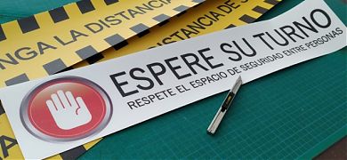 CORONAVIRUS: vinilos decorativos, adhesivos, carteles y vinilos especiales para suelo. El mayor catálogo para prevención del coronavirus