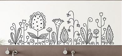 Vinilos florales
