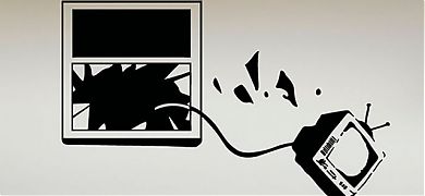 Vinilos adhesivos sobre Arte Callejero