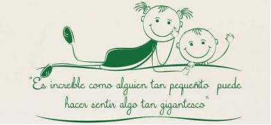 ¿Buscas un vinilo decorativo con una frase preciosa para tu bebé?