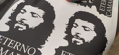 ETERNO CAMARÓN: vinilo decorativo con el mejor cantaor de flamenco de todos los tiempos