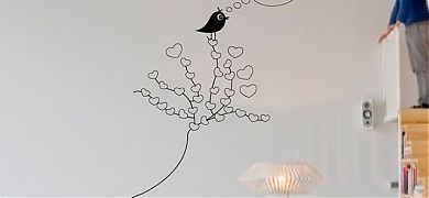 Decore su primer hogar con vinilos decorativos y otras soluciones creativas