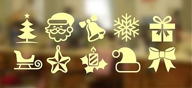 La mejor selección de vinilos decorativos navideños 2015-2016