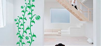 Decorando nuestra casa con vinilos y stickers florales