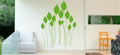 Vinilos para decoración de paredes, cómo son y cómo se fabrican