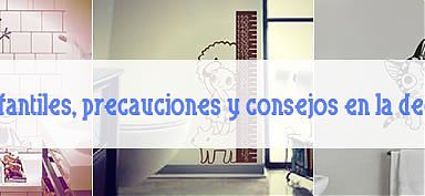Baños infantiles, precauciones y consejos en la decoración