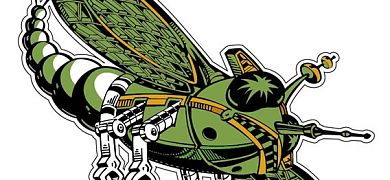 Cinco nuevas pegatinas de vinilo sobre el videojuego Galaxian