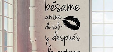 Vinilos decorativos con textos. Lo más original y fresco en decoración de interiores