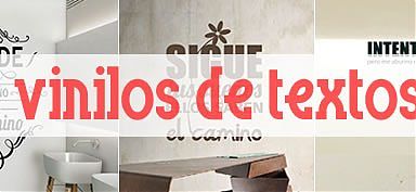 Vinilos Textos