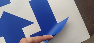 Flechas antideslizantes para para Indicación recorrido seguridad