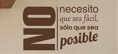 Elegir la mejor frase a la hora de comprar vinilos decorativos con textos