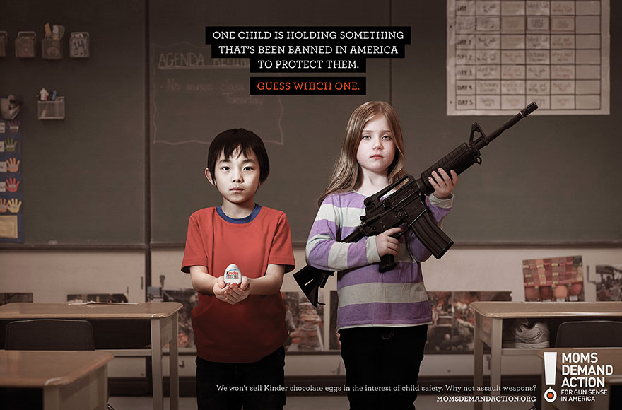 Uno de estos ni&ntilde;os est&aacute; sosteniendo algo que est&aacute; prohibido en EEUU, con el fin de protegerlos. Adivina cu&aacute;l es