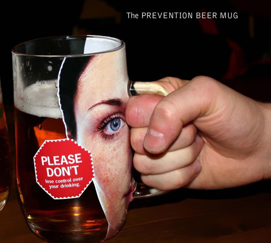 The Prvention Beer Mug: Please Don&rsquo;t Lose Control Over Your Drinking