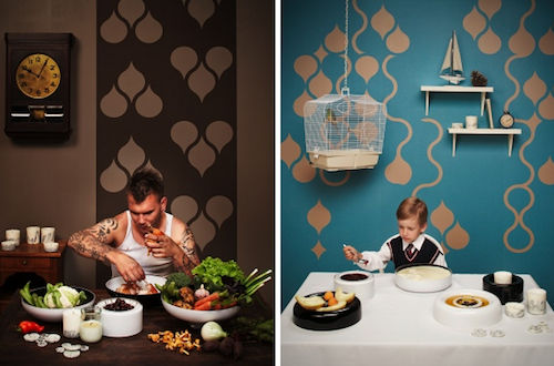 interiores frescos y originales con vinilos adhesivos