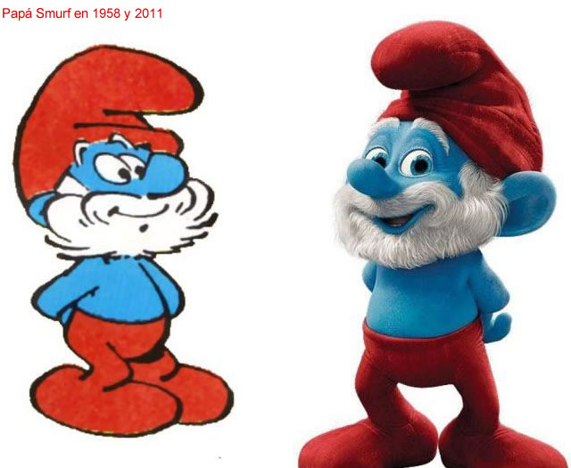 Pap&aacute; Smurf (Pap&aacute; Pitufo)