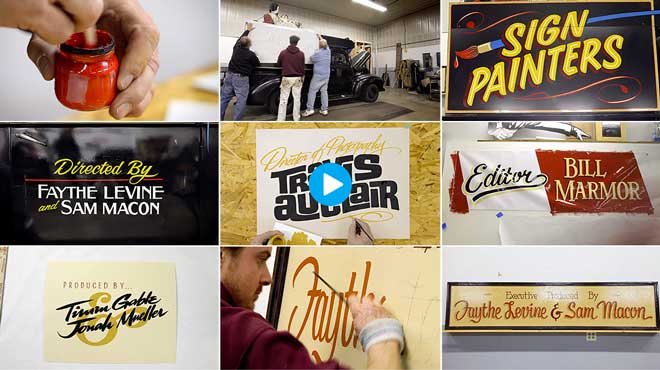 sign painters the movie