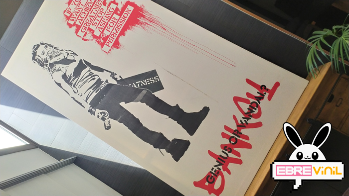 Una espectacular serigrafía de Banksy