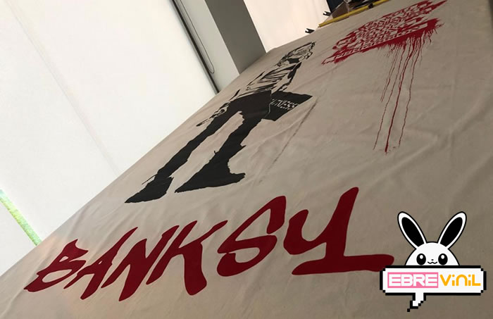 Banksy crear serigrafía paso a paso