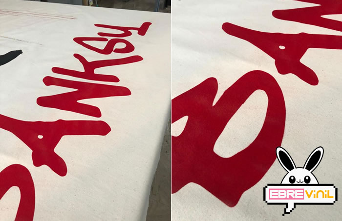 Banksy crear serigrafía