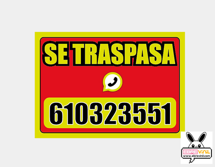 Carteles para inmobiliaria adhesivos de vinilo