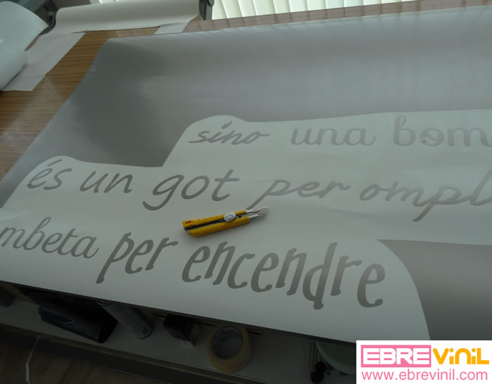 Fabricamos vinilos adhesivos de corte