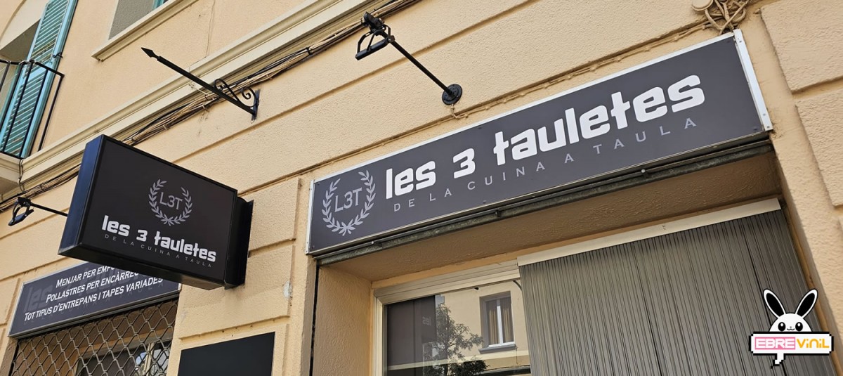LES TRES TAULETES TORTOSA MENJAR