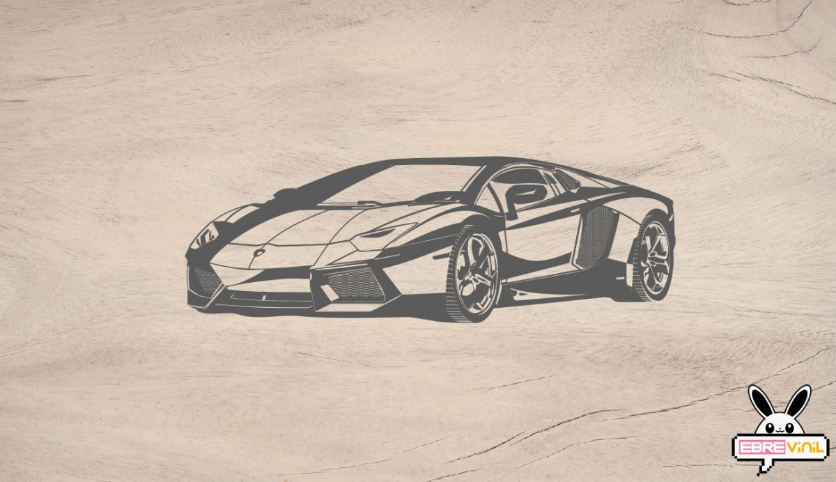 Lamborghini Aventador vinilo adhesivo