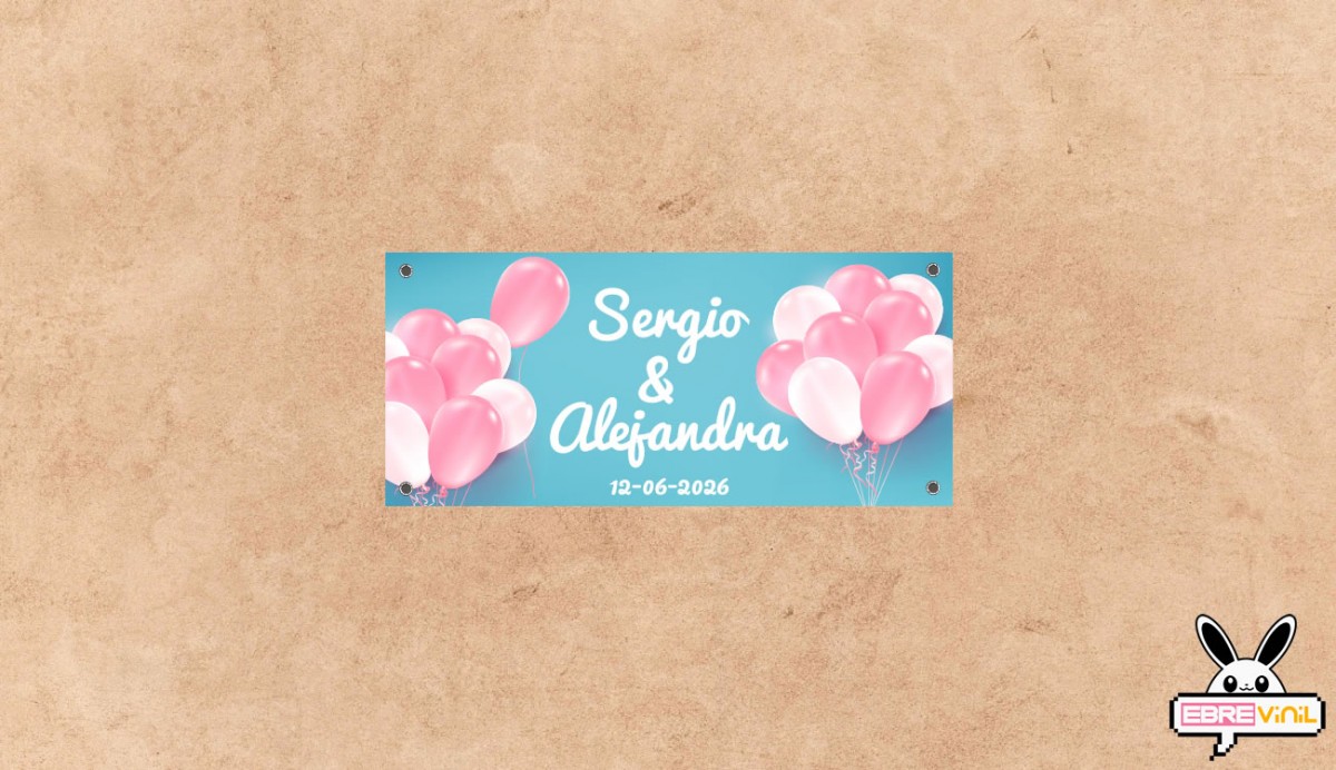 Lonas personalizadas para bodas