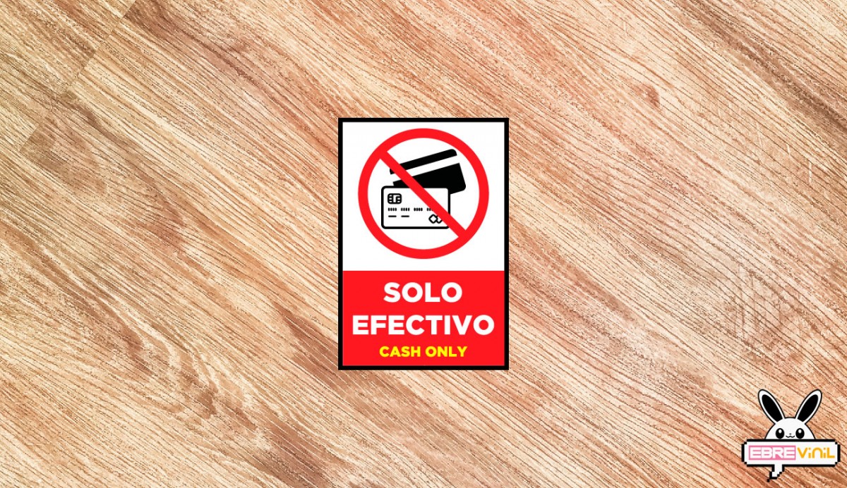 PAGO SOLO EFECTIVO VINILOS ADHESIVOS