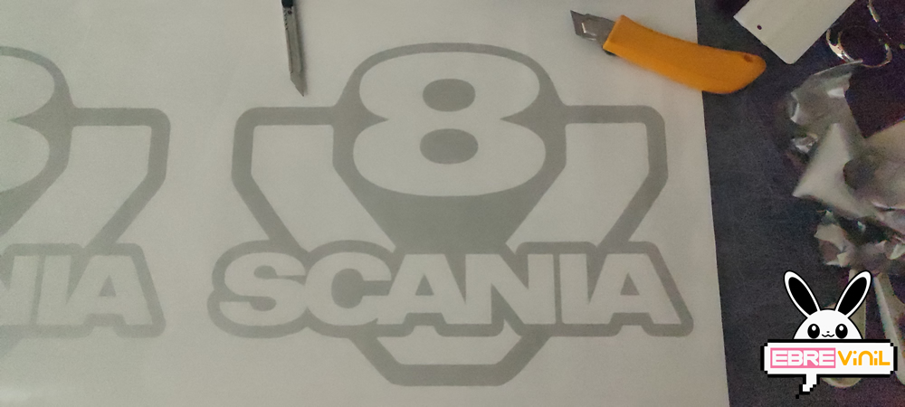 SCANIA Pegatina de camión personalizada