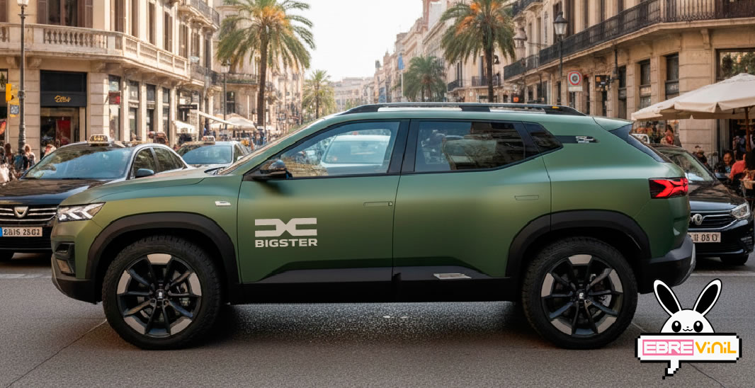 Pegatina de vinilo DACIA BIGSTER