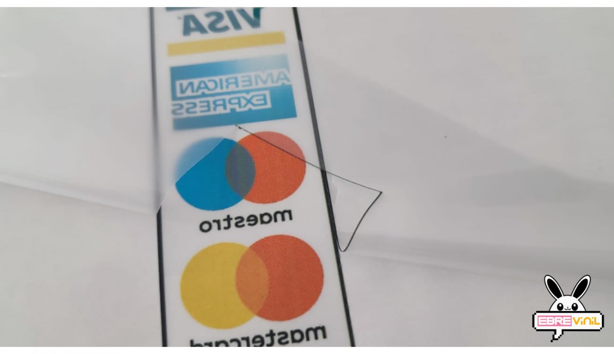 Pegatina para tarjeta de crédito