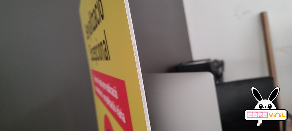 Señalización excepcional Prohibido aparcar